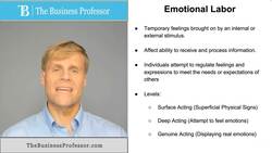 Emotional Labor Instructional Video