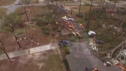 Drone video shows extent of tornado damage in U.S. town News Clip