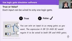 Logic gate simulator software Instructional Video