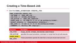 Oracle Database Administration from Zero to Hero - Automating Tasks with the Scheduler Instructional Video