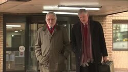 Dave Lee Travis Departing Court News Clip