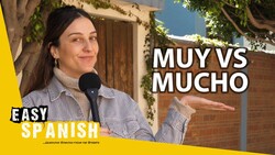 Learn to Use Muy and Mucho in Spanish Instructional Video