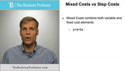 Mixed Costs vs Step Costs Instructional Video