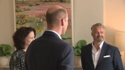 Prince William visits opening of James' Place News Clip