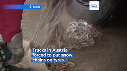 Widespread snowfall and icy conditions sweep across Europe with arrival of polar cold front News Clip