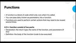 Fundamentals of Object-Oriented Programming - C++ - Module 2 Objectives Instructional Video