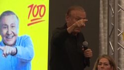 CLEAN : Colombian presidential candidate Hernández visits Miami seeking votes News Clip