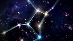 06 Virgo Horoscopes space track in Stock Footage