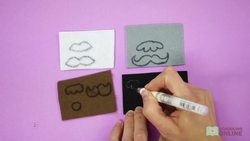Arts and Crafts: How to Make a Moustache Disguise Instructional Video