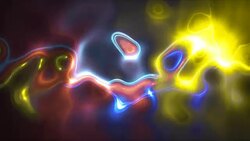 Plasma, thunderstorm abstract space, 3d rendering background Stock Footage