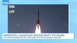 United Arab Emirates Launches First Spacecraft To Mars News Clip