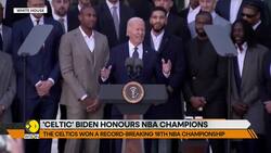 Joe Biden Hosts NBA Champs, Shares Secret Service Code Name News Clip