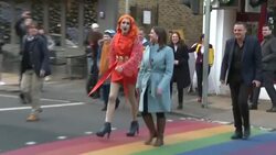 CLEAN : Liberal Democrats leader adresses supporters on final rally of the campaign News Clip