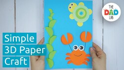 DIY Craft: Underwater Paper Instructional Video