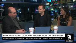 Craigslist Founder Is Putting His Money Where His Mouth Is News Clip