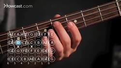 How to Play a C Sharp / D Flat Note on Bass Guitar Instructional Video