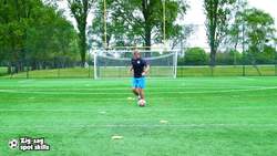 Kicking - (Soccer) Zig-zag spot skills Instructional Video