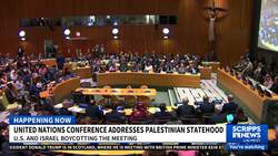 UN pushes for two-state solution in Gaza, but US and Israel aren't attending the meeting News Clip