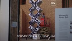 Amsterdam’s Iconic 3X Symbol Transformed by Mr Doodle at Straat Museum News Clip