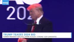 Trump Hints at Reelection Bid, Says ‘Journey Far From Over’ News Clip