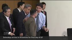 Zelenskyy, Trudeau meet face to face at G7 meeting in Japan News Clip