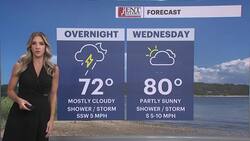 Scattered showers possible through Thursday ahead of a sunny weekend Instructional Video