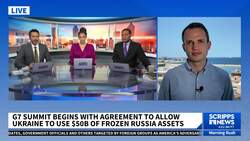 G7 summit opens with deal to use Russian assets for Ukraine News Clip