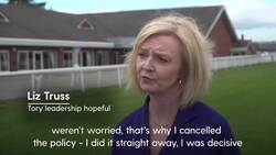 Liz Truss insists U-turn over regional pay policy showed she was 'decisive' News Clip