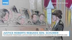 Chief Justice Roberts Rebukes Sen. Schumer Over Abortion Case Remarks News Clip