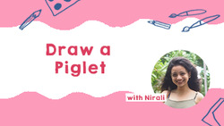 Piglet Drawing Guide Instructional Video
