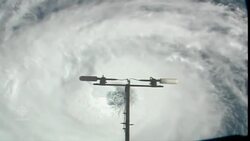 Time lapse video of Hurricane Nicole from space station News Clip