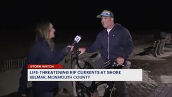 Coastal concerns remain as Hurricane Erin moves away from the East Coast News Clip