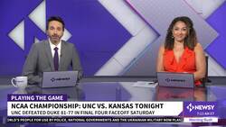 March Madness: Kansas To Face UNC In Men's National Championship News Clip