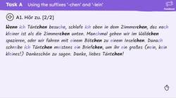 Mein Alltag jetzt und früher: '-chen' and '-lein', 'wenn' and 'als' Instructional Video