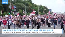 Large Protests In Belarus Demand Resignation Of Alexander Lukashenko News Clip