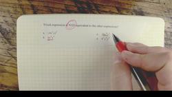 Comparing Expressions Instructional Video