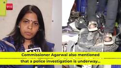 Surat: 1 dead, 8 injured after a bus hits several vehicles News Clip