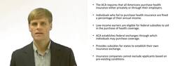The Affordable Care Act Instructional Video