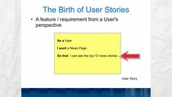 Agile Project Management - The Birth of User Stories Instructional Video
