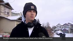 Alberta double-murder suspect found dead News Clip