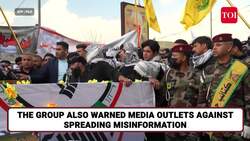 Iraqi Group To Unleash Iranian Misiles On US, Israel? 'Will Humiliate You': Chilling Warning Issued News Clip