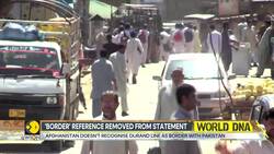 Pak-Afghan truce: Pakistan minister links peace to taliban halting cross-border incursions News Clip