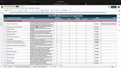 Statement of Applicability (SoA) in ISO 27001 Instructional Video