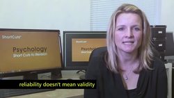 Reliability and Validity: making friends Instructional Video