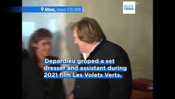 Gérard Depardieu found guilty of sexual assault on a 2021 film set News Clip