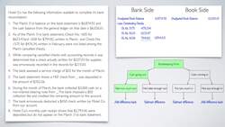 How to Conduct a Bank Reconcilation in Accounting Instructional Video