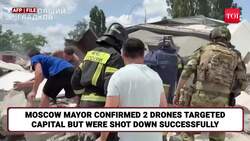 Russia Claims 147 Ukrainian Drones Shot Down After Massive Strike On Kyiv Kills 14 News Clip