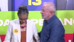 CLEAN : Brazil: former Environment Minister Marina Silva announces support for Lula News Clip