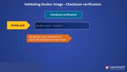 Docker Certified Associate Certification Training Course - Validating Docker Image Instructional Video