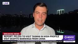 Report: Pelosi To Visit Taiwan Despite Warnings From China News Clip